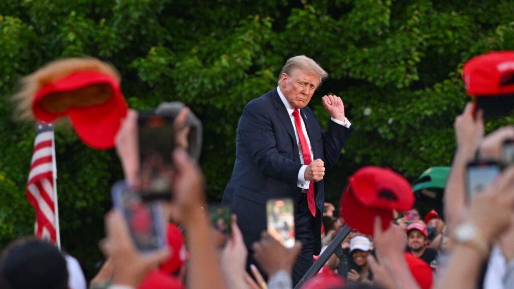 Trump dance